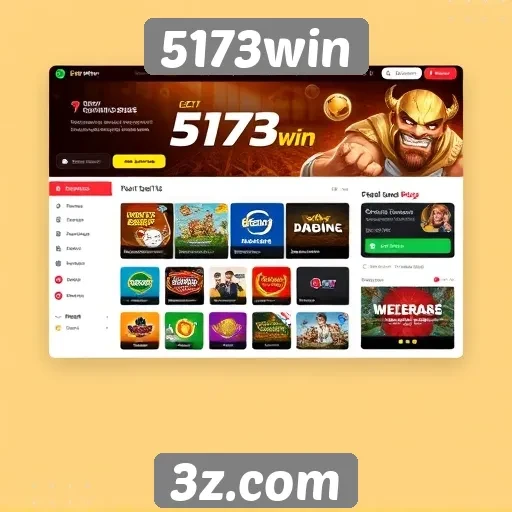 Mudanças na interface do usuário do site 5173win